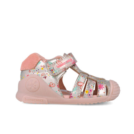 Sandalias metalizada para Primeros Pasos 252103-B122